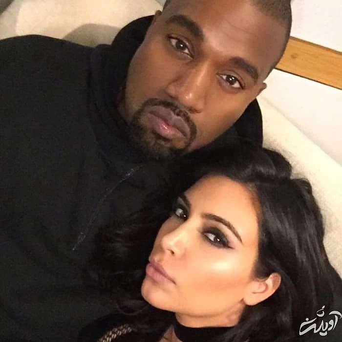 کیم کارداشیان و همسر سابقش کانیه وست کیم کارداشیان و کانیه وست